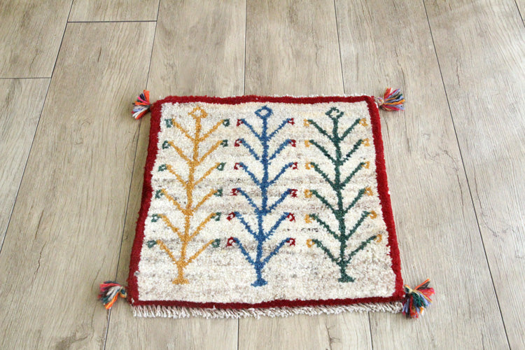 ペルシャ ギャッペ #20022 生命の樹 38×38cm