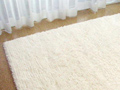 カジュアルラインシャギーラグ casual line shaggy rug