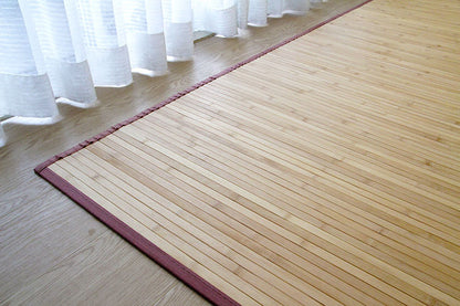 竹ラグ ウッディ natural taste bamboo rug