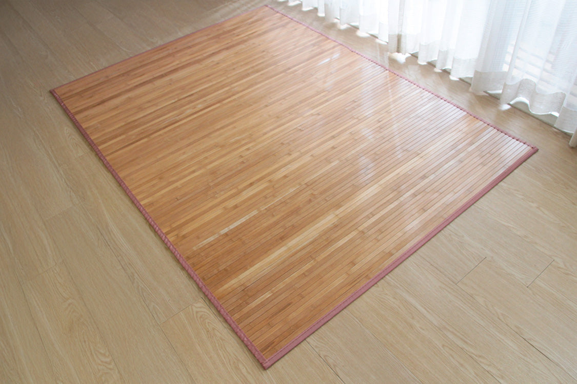竹ラグ ウッディ natural taste bamboo rug