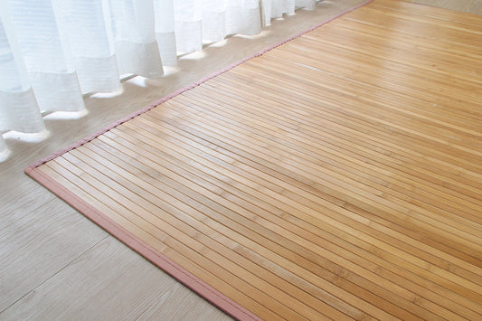 竹ラグ ウッディ natural taste bamboo rug
