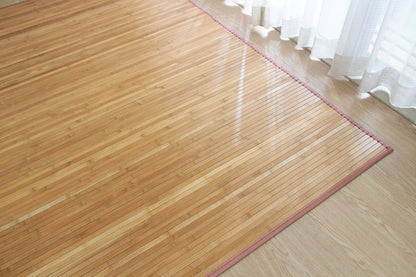 竹ラグ ウッディ natural taste bamboo rug