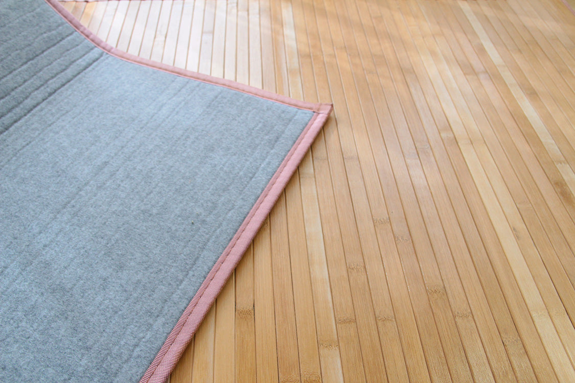 竹ラグ ウッディ natural taste bamboo rug