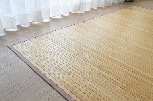 竹ラグ ウッディ natural taste bamboo rug