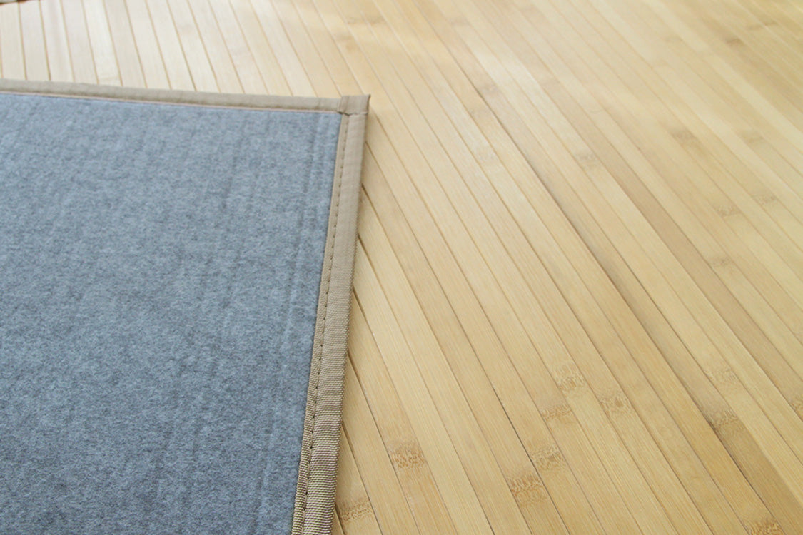 竹ラグ ウッディ natural taste bamboo rug
