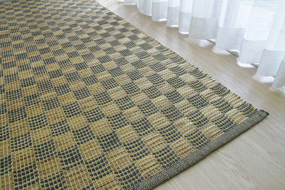 展示サンプル処分！ MADHU 麻＆シーグラスラグ（ML-434)　126×180cm　拡大画像
