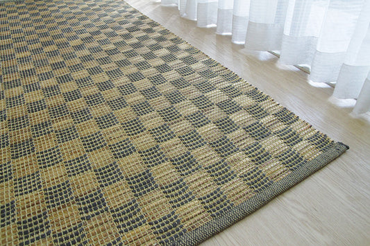 展示サンプル処分！ MADHU 麻＆シーグラスラグ（ML-434)　126×180cm　拡大画像
