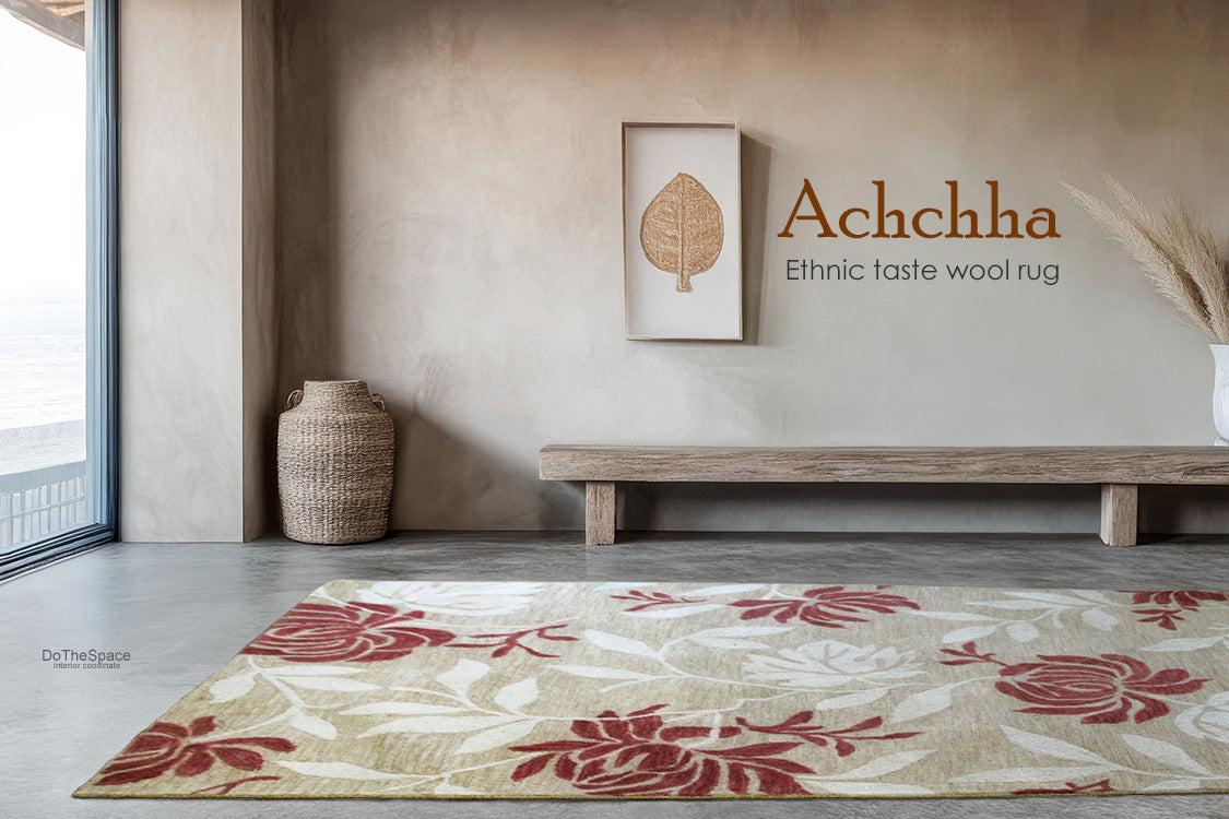 アチャ Achchha　エスニックテイストラグ ＃MS6636　エスニックテイスト