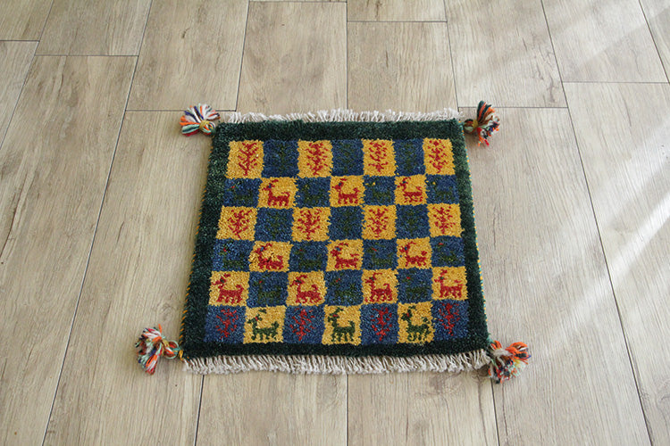 ペルシャ ギャッペ  ＃20626  チェス 38×39cm