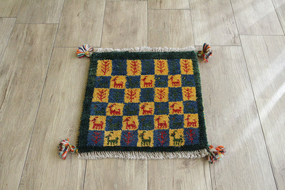 ペルシャ ギャッペ  ＃20626  チェス 38×39cm