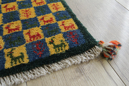 ペルシャ ギャッペ  ＃20626  チェス 38×39cm