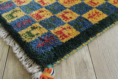 ペルシャ ギャッペ  ＃20626  チェス 38×39cm