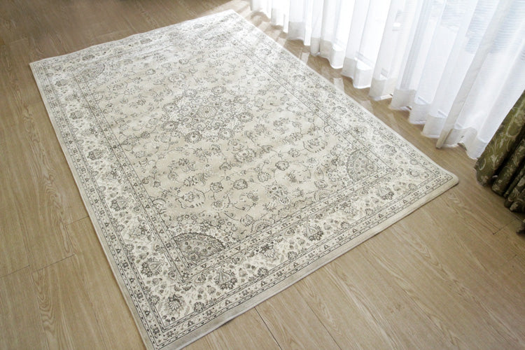 パレス Palace　ベルギー製モケット織りラグ　135×195cm ベージュ