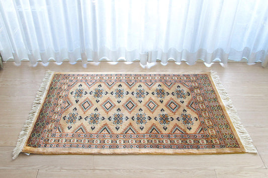 パキスタン段通玄関マット 10×20  P25-7603　79×121cm