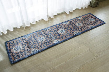 シルク緞通玄関マット 120Line Premium CJS31 46×183cm