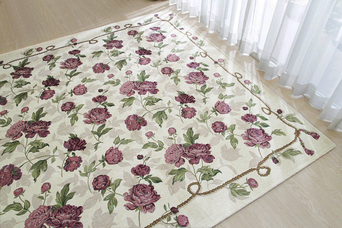 タピス Tapis　ゴブラン織りラグ