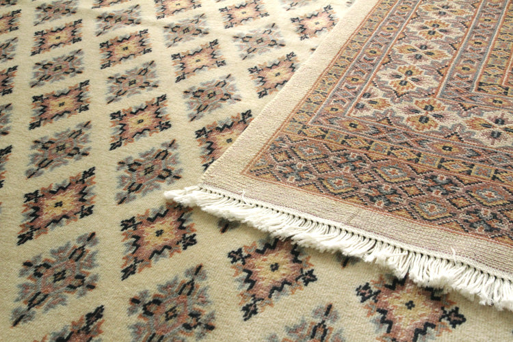 パキスタン緞通ラグ P70-9417 200×205cm ジャルダ柄