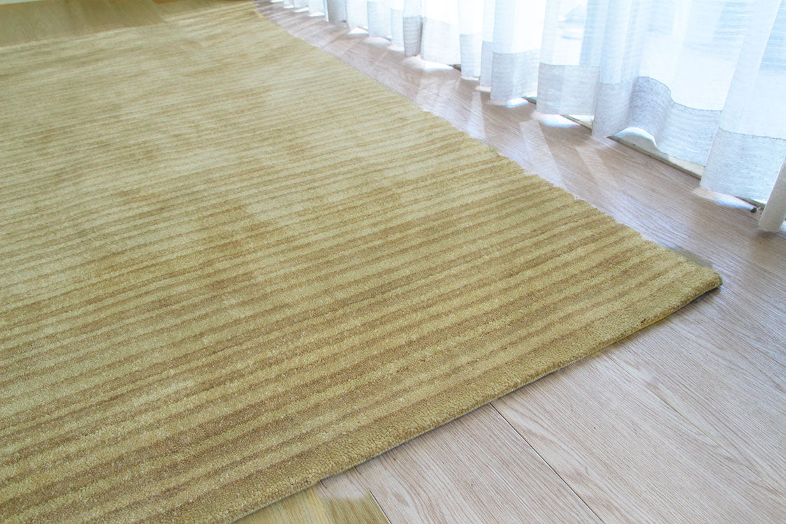 ナチュレール naturelle 　ナチュラルウール緞通 ラグ 122×183cm