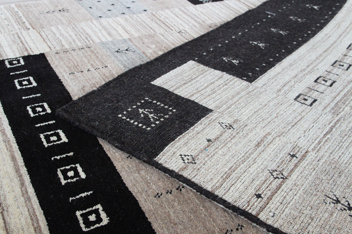 インドギャベ　＃FS0062 India Gabbeh hundroom　裏面