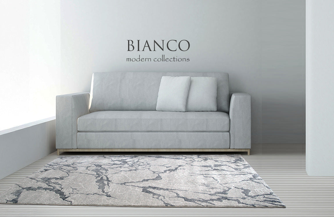ビアンコ Bianco　アートデザインラグ