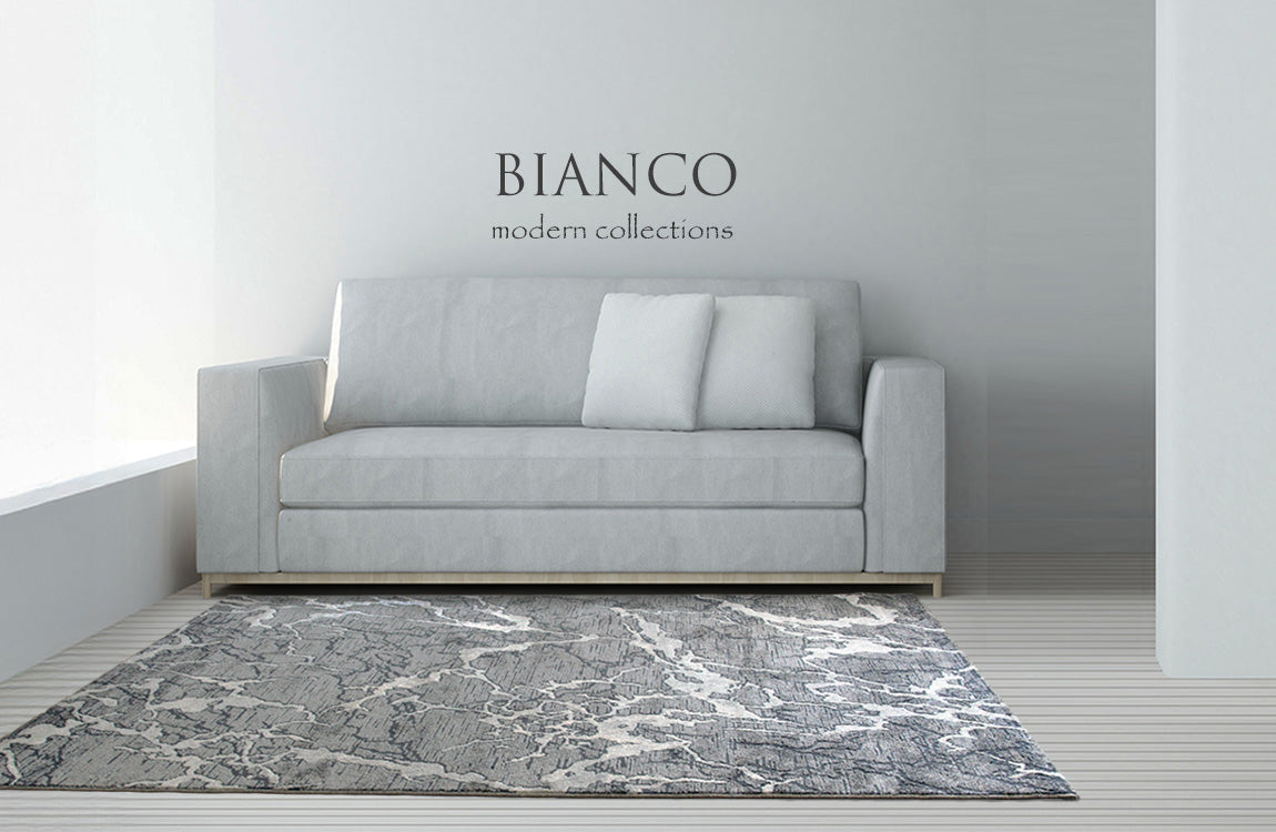 ビアンコ Bianco　アートデザインラグ
