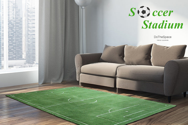 サッカーラグ　Soccer Stadium