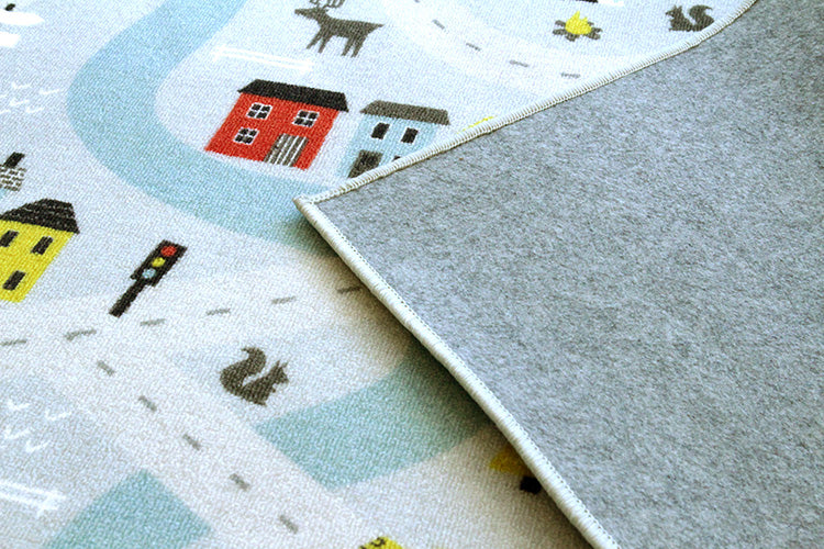 キッズラグ Kids Rug ノーザンタウン　裏面