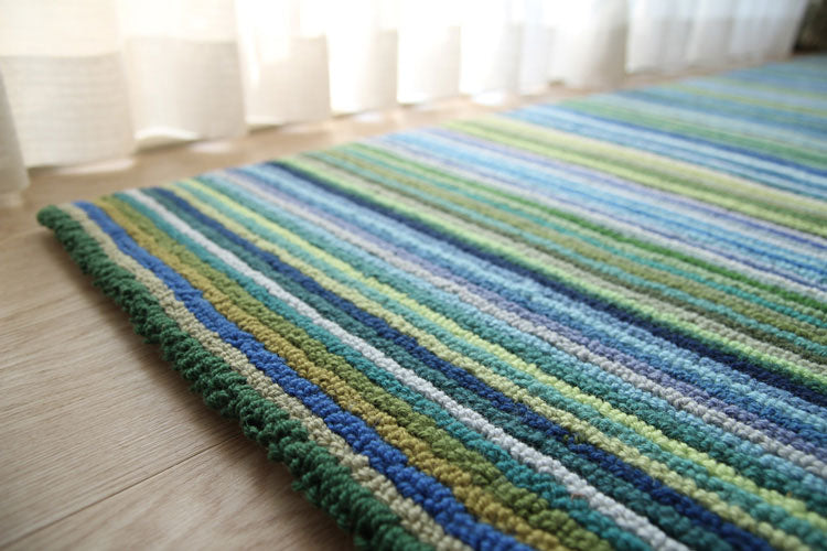 色彩　堺手刺し緞通　#025 140×200cm　拡大画像