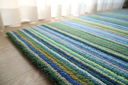 色彩　堺手刺し緞通　#025 140×200cm　拡大画像