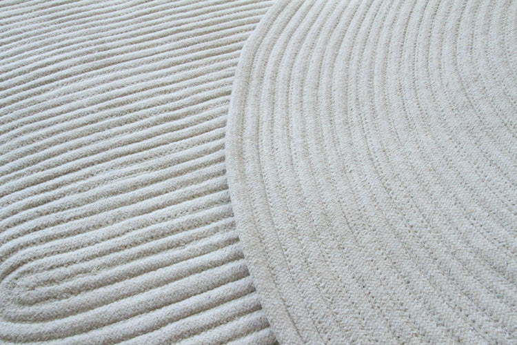 コットンチューブラグ　130×180cm 楕円形