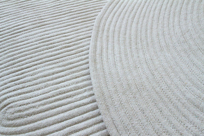 コットンチューブラグ　130×180cm 楕円形