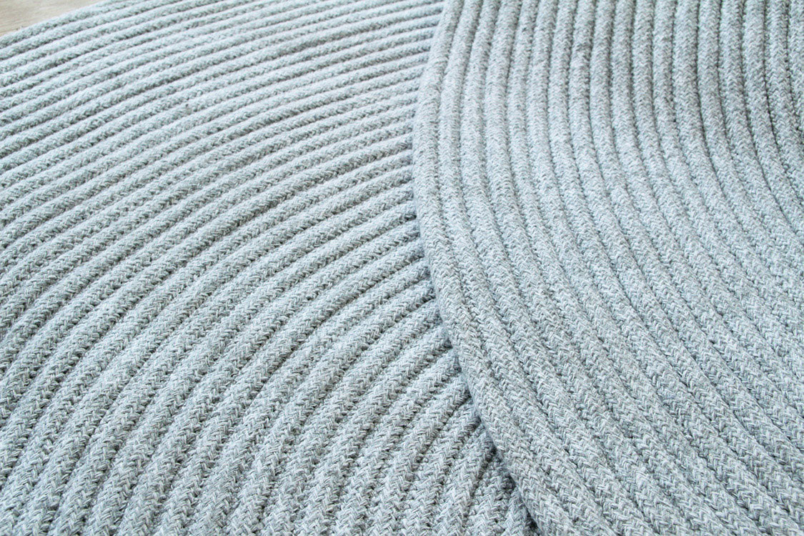 コットンチューブラグ　130×180cm 楕円形