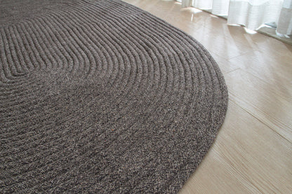 コットンチューブラグ　130×180cm 楕円形