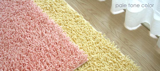 コットンシャギーラグ cotton shaggy rug