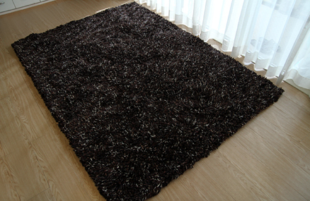 シャギーラグ　マーブル#007　ウール100% wool shaggy rug