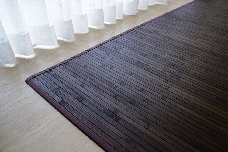 竹ラグ  ウッディ natural taste bamboo rug