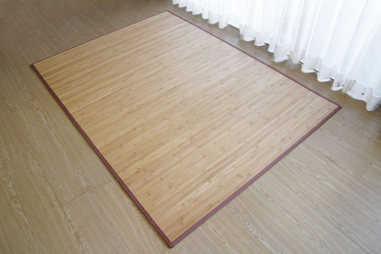 竹ラグ  ウッディ natural taste bamboo rug