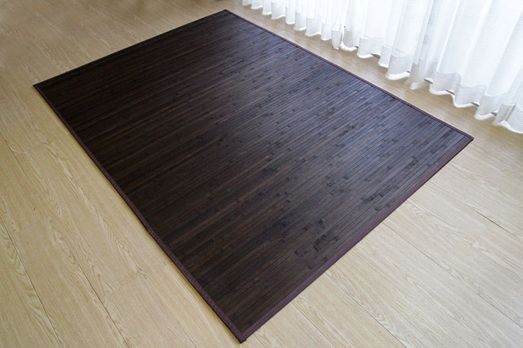 竹ラグ  ウッディ natural taste bamboo rug