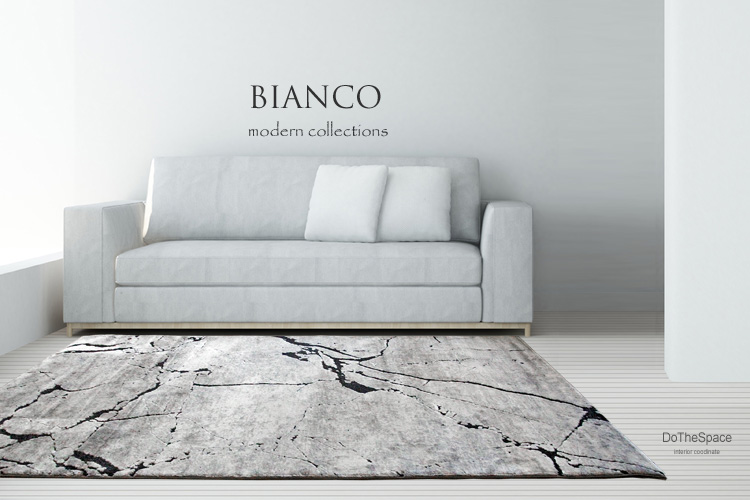 ビアンコ Bianco アートデザインラグ アイボリー | ラグマット・玄関