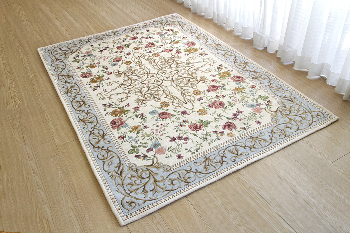 ニース Nice　ゴブラン織りラグ