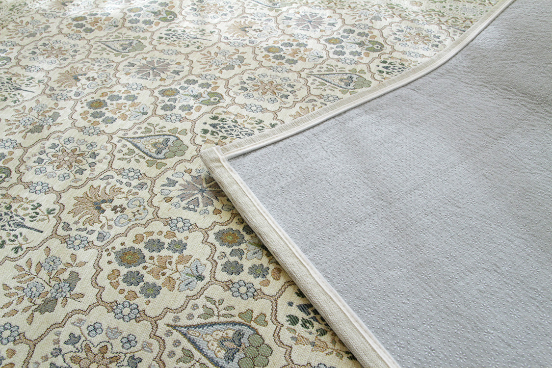 ボルドー Bordeaux　ゴブラン織りラグ