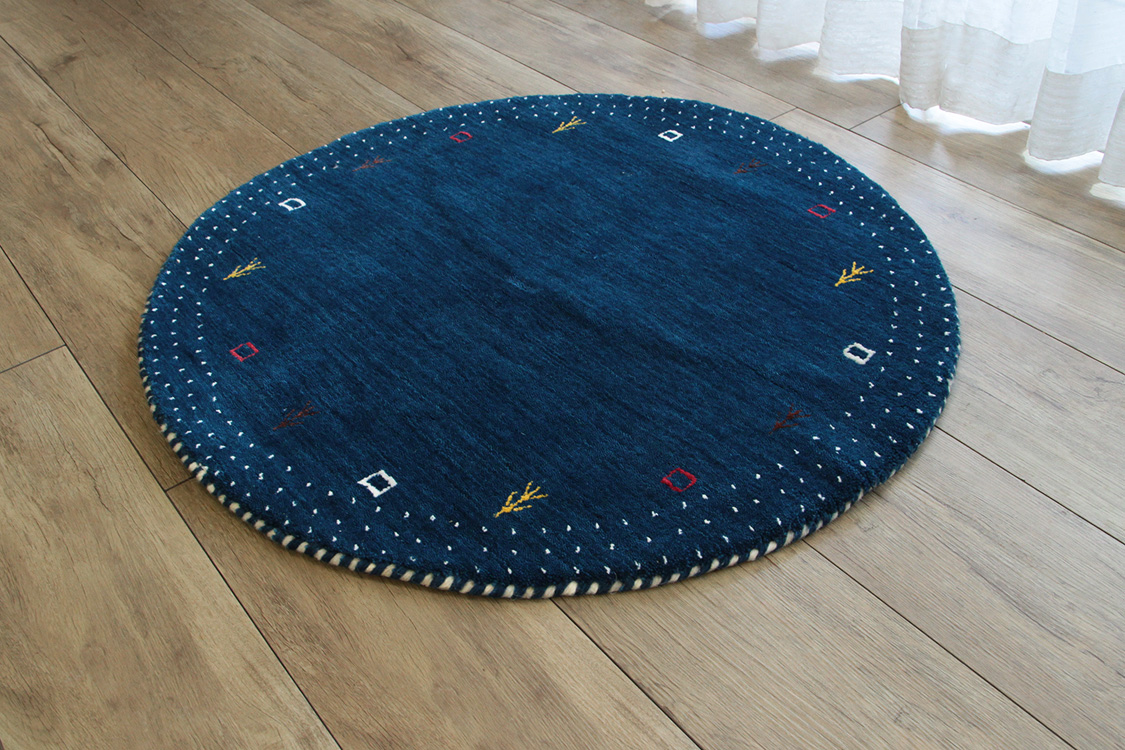 モダン ギャッペ 円形＃TH027 Indiahundroom 80cm円形 3coior