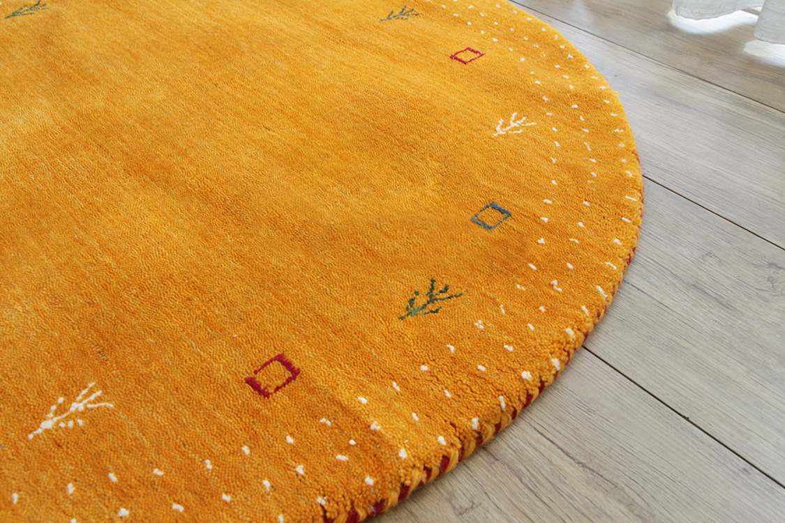 モダン ギャッペ 円形＃TH027 Indiahundroom 80cm円形 3coior